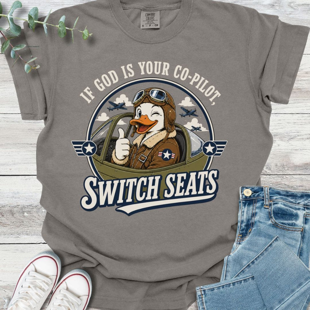 God Is My Pilot T-Shirt product image 3