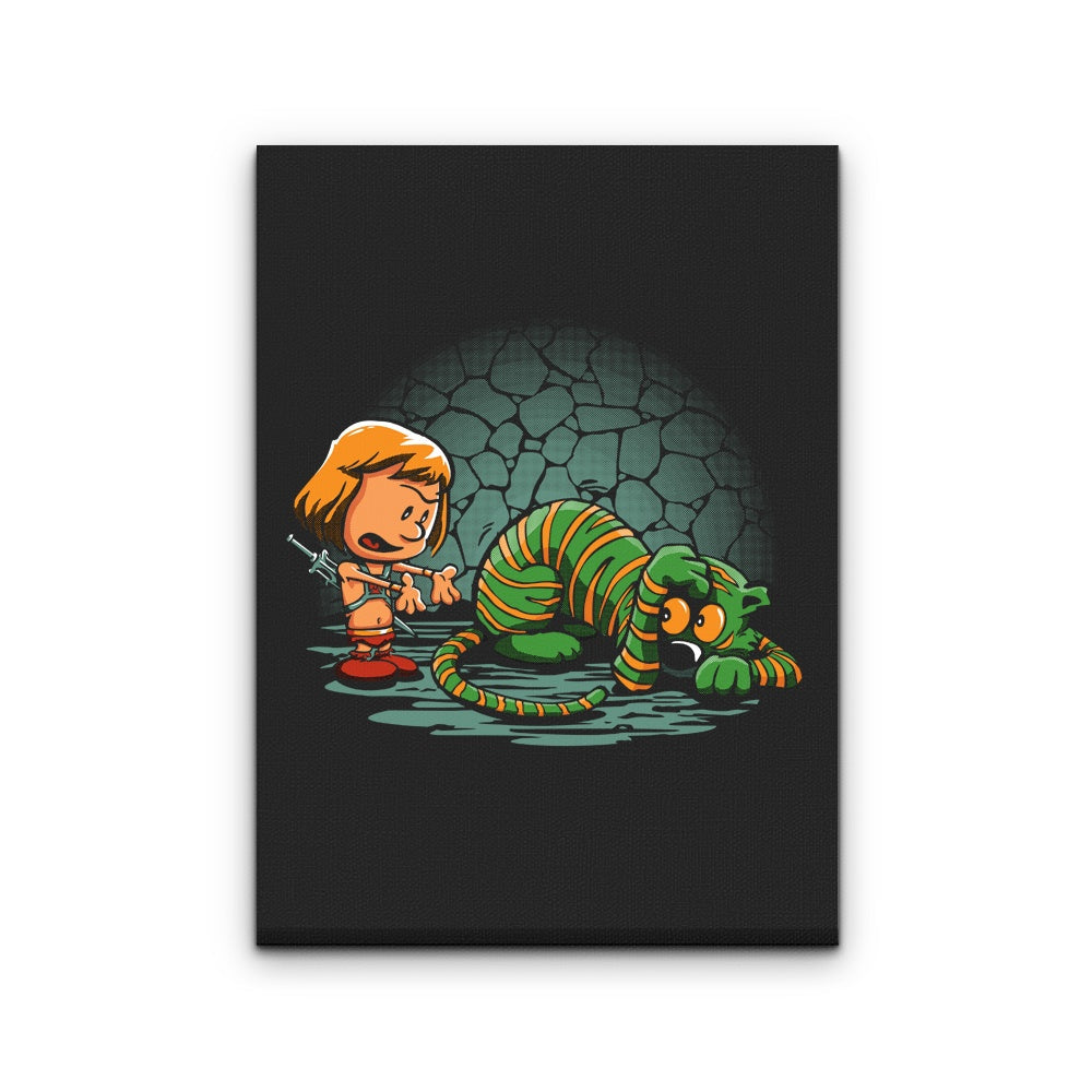 Afraid of Your Own Shadow - Canvas Print