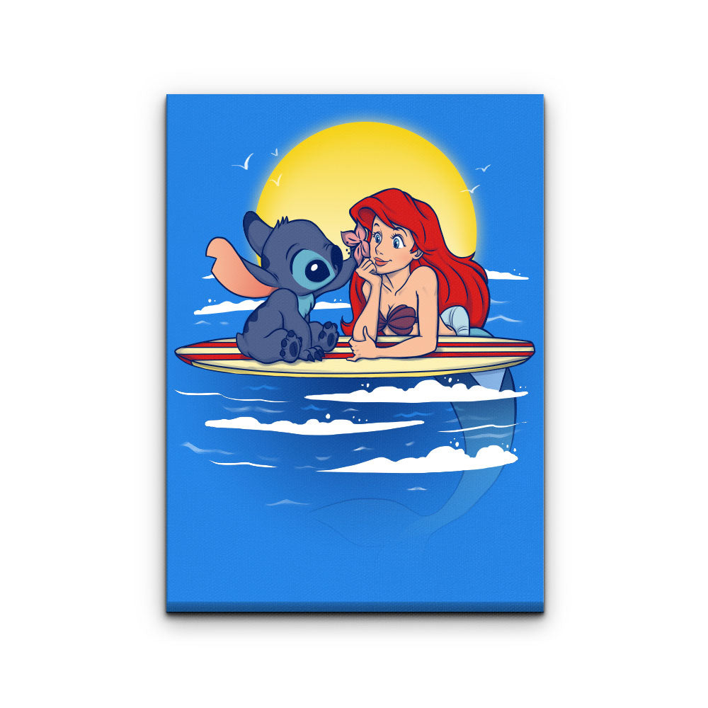 Aloha Mermaid - Canvas Print