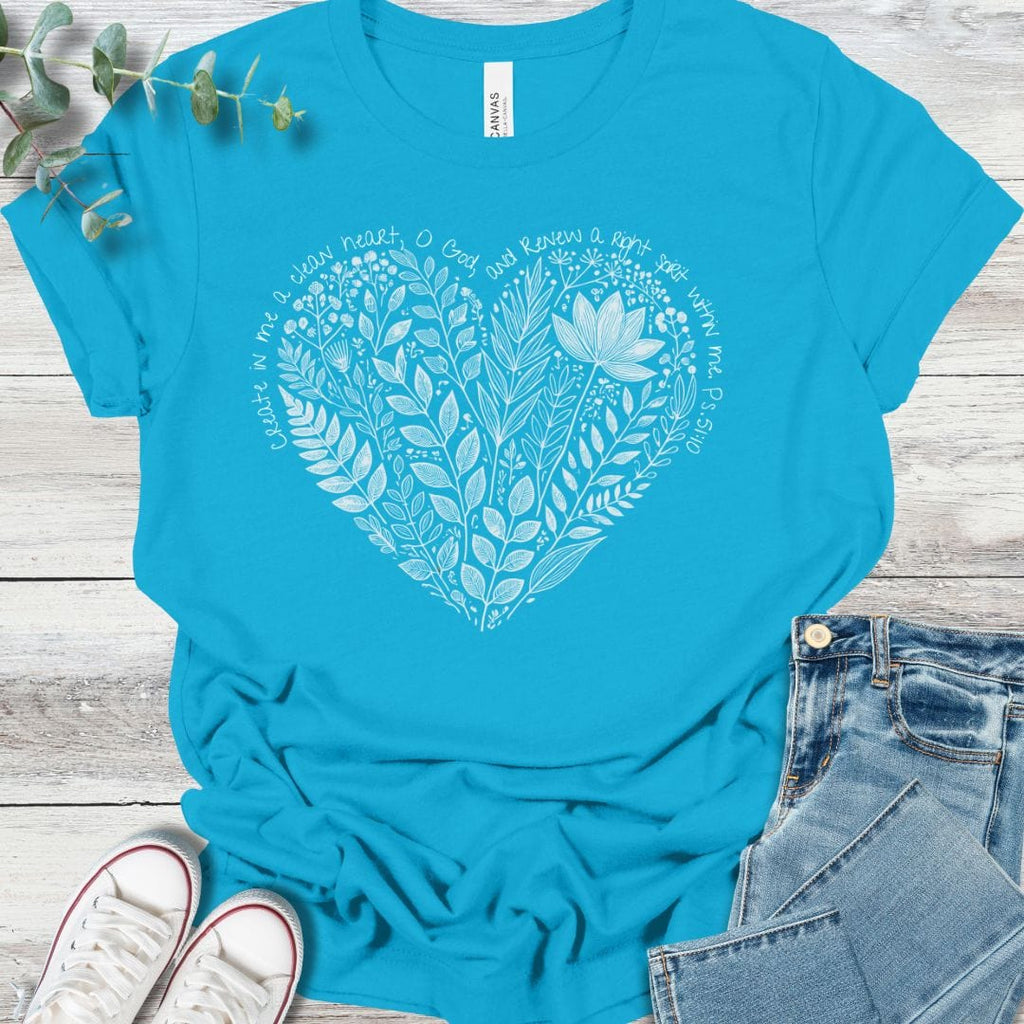 Floral Heart T-Shirt product image 3