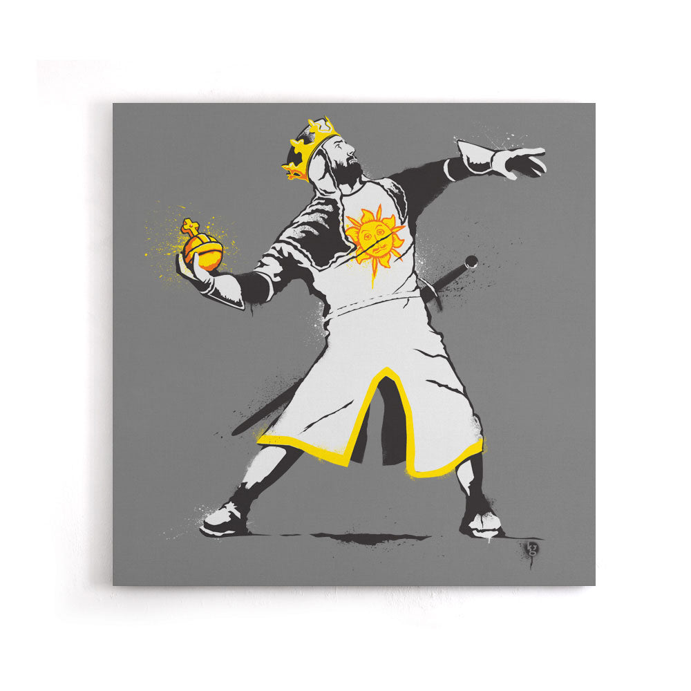 Banksy Python 1-2-5 - Canvas Print