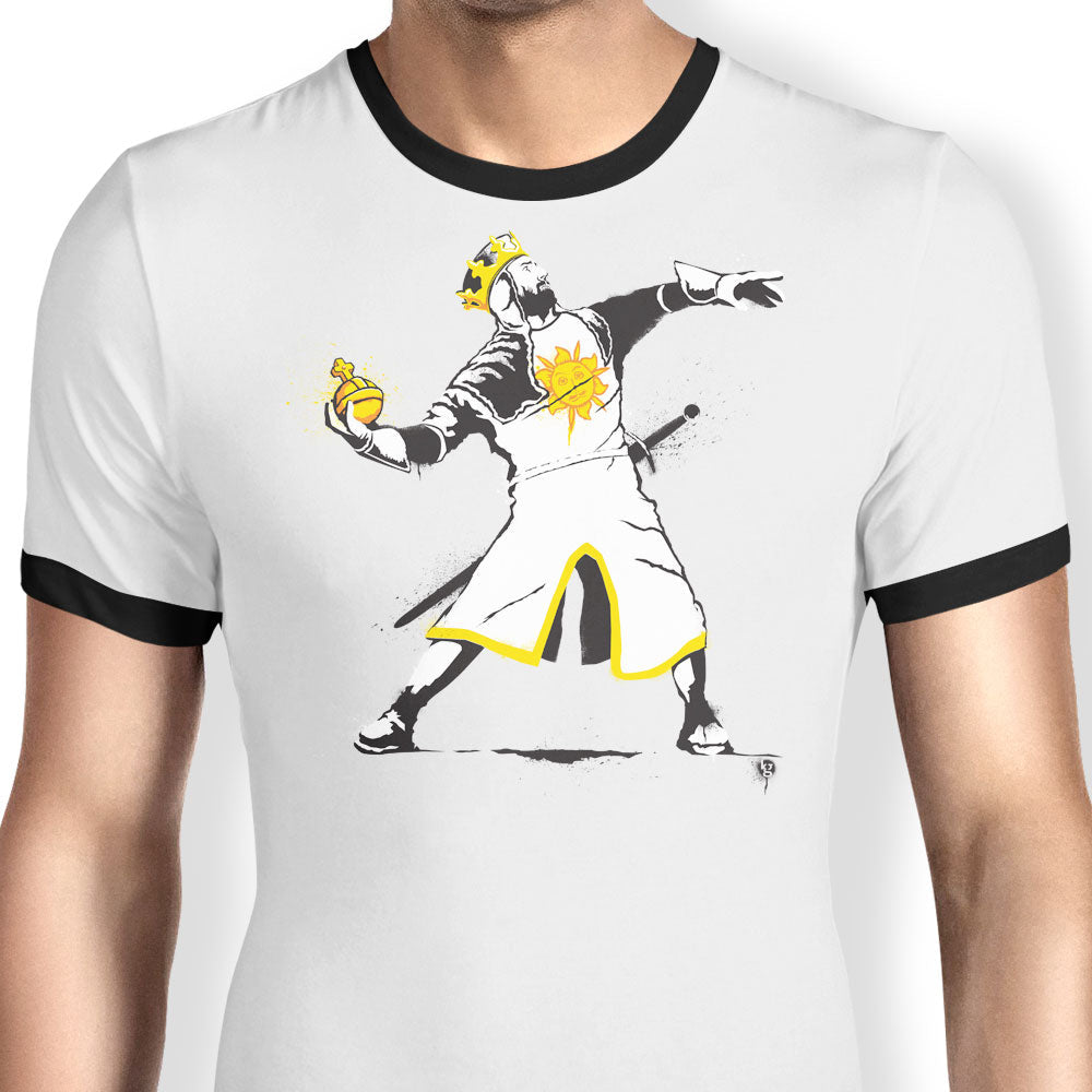 Banksy Python 1-2-5 - Ringer T-Shirt product image 1