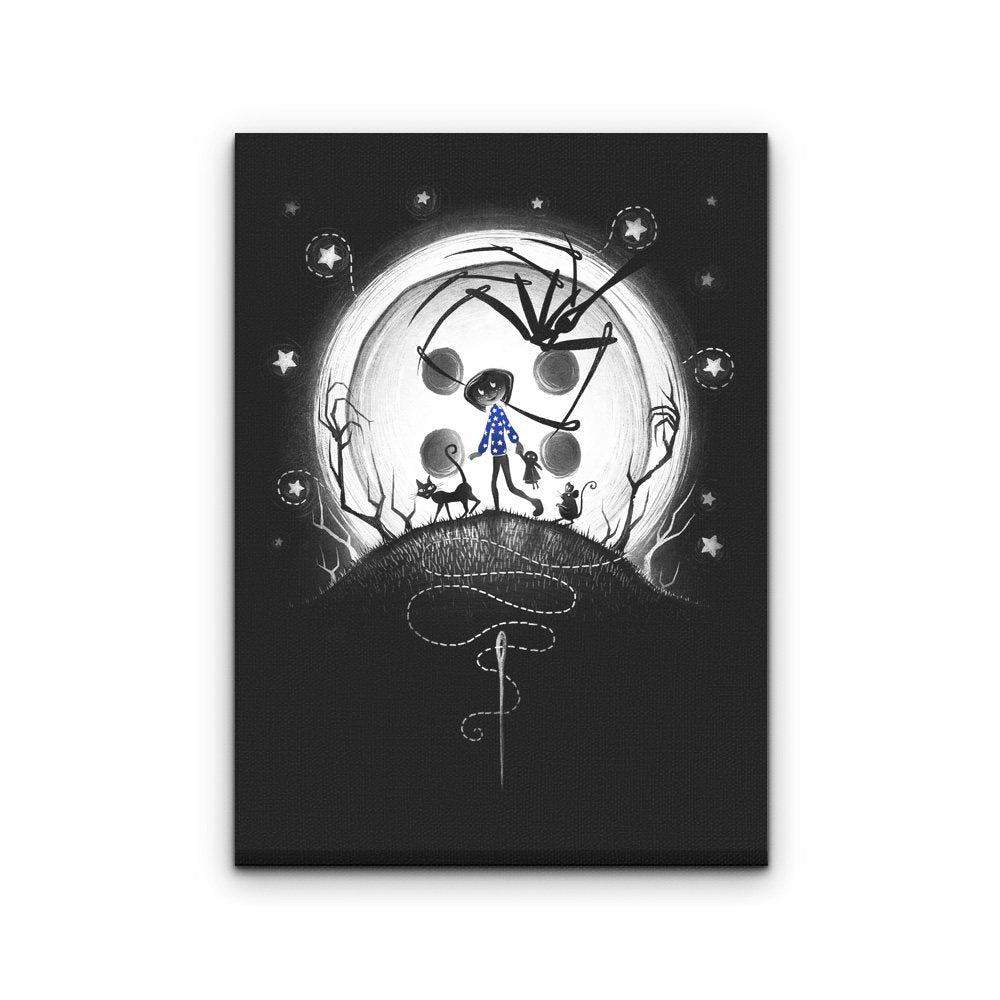 Behind the Door - Canvas Print