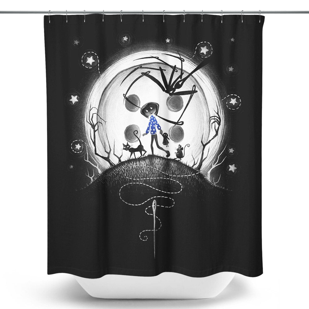 Behind the Door - Shower Curtain