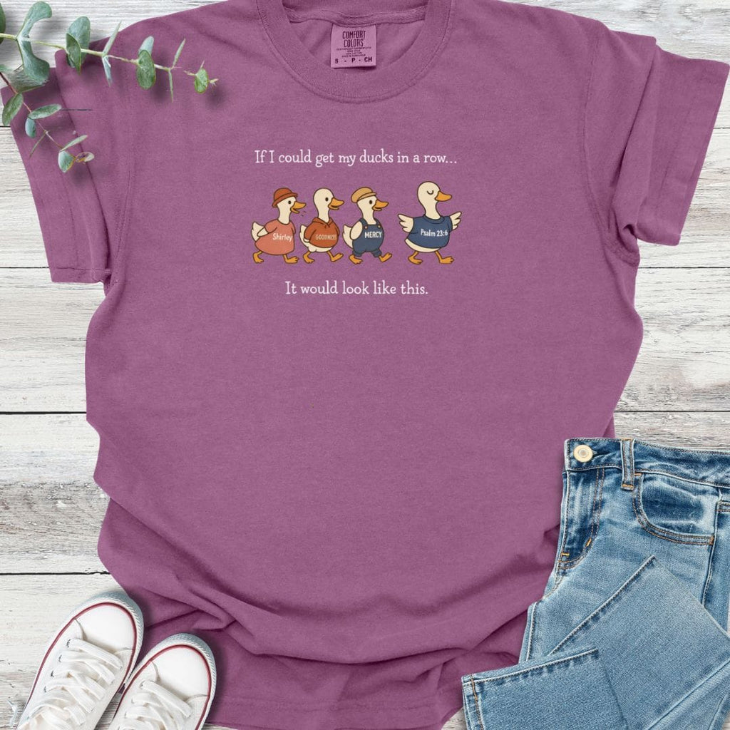 Ducks In A Row T-shirt product image 5