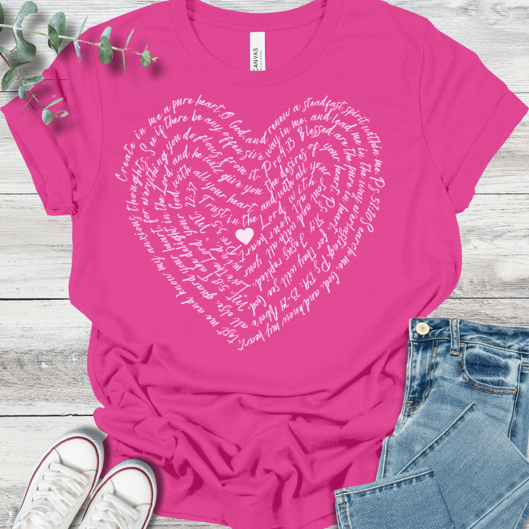 Scripture Heart T-Shirt product image 7