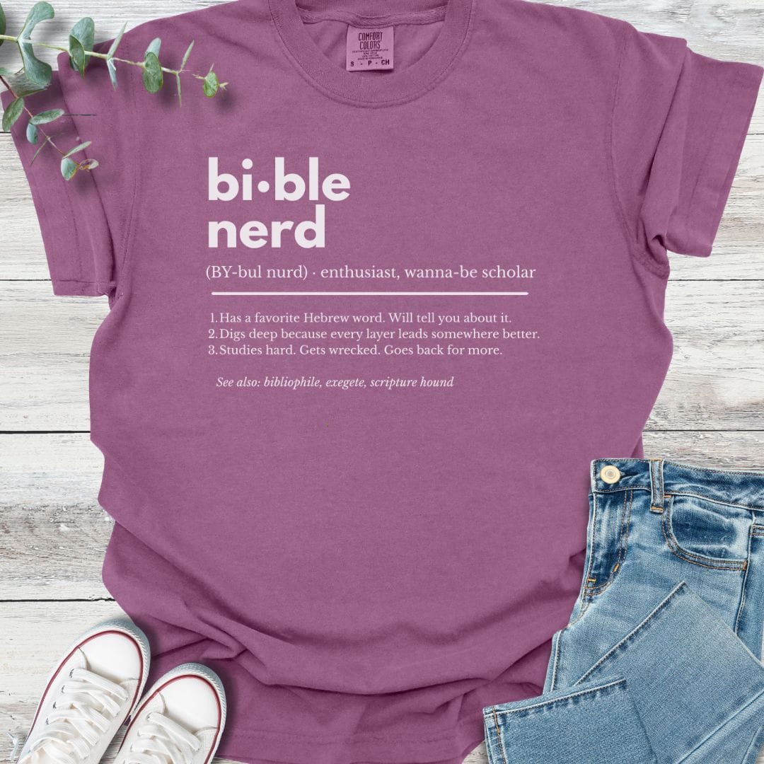 Bible Nerd Definition T-shirt product image 1