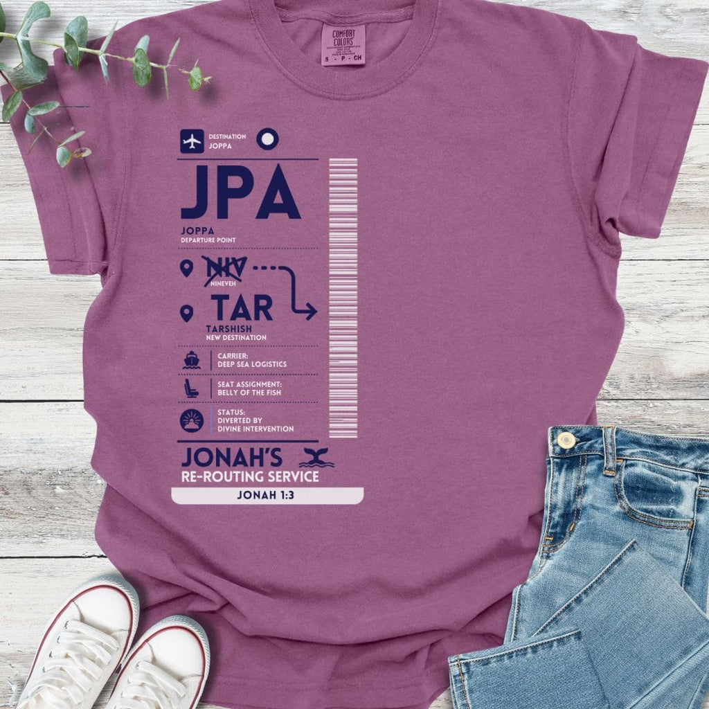 Jonah's Re-routing Service T-Shirt product image 5
