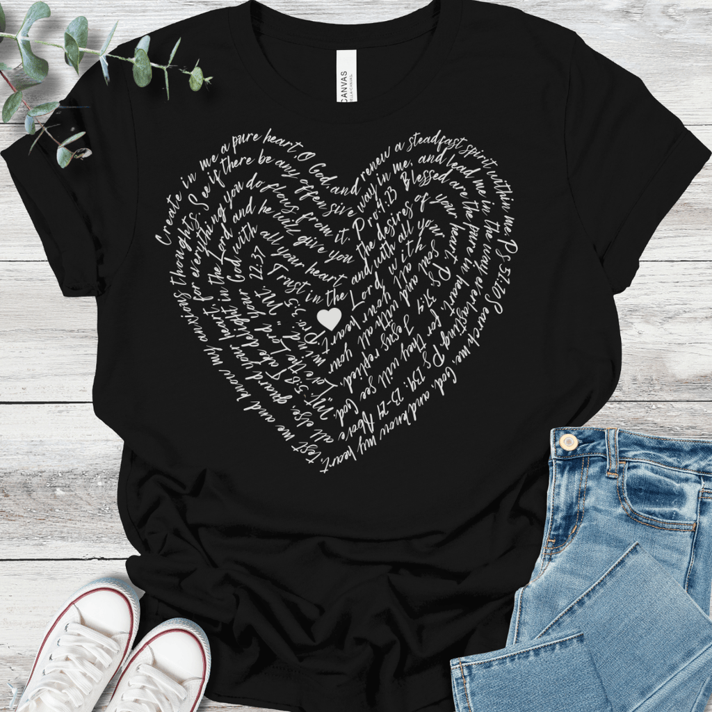 Scripture Heart T-Shirt product image 5