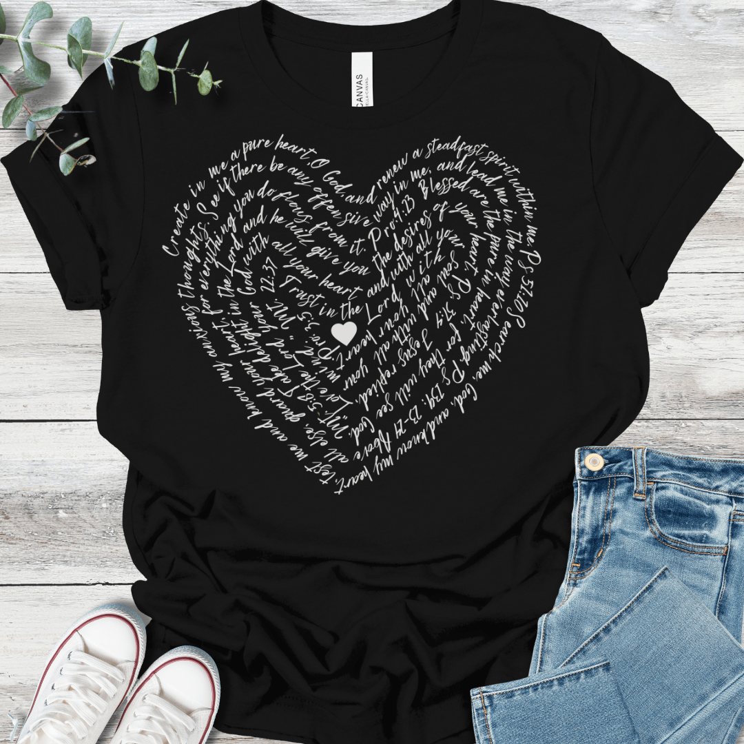 Scripture Heart T-Shirt product image 5