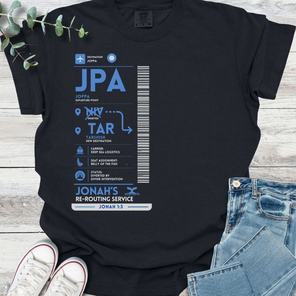 Jonah's Re-routing Service T-Shirt product image 3