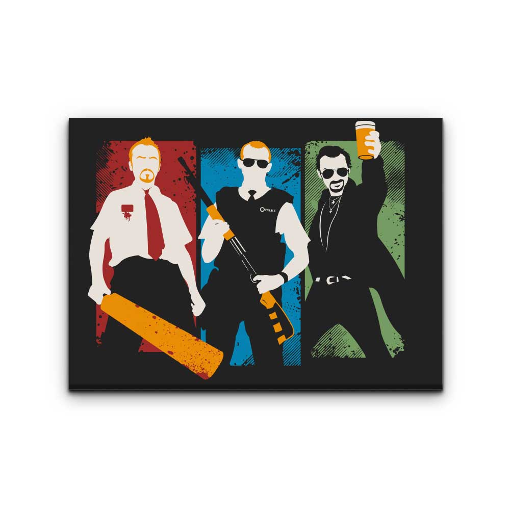 Blood and Ice Cream - Canvas Print