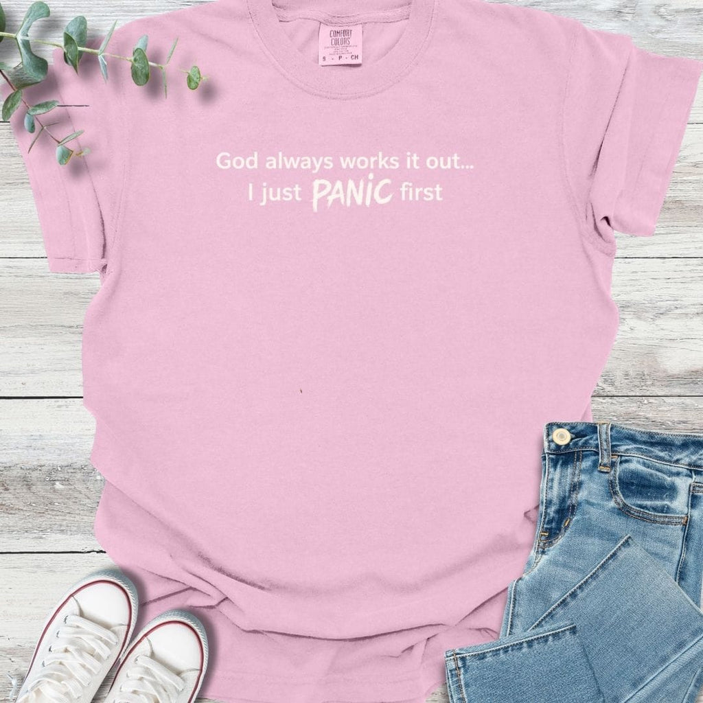 Why Panic Though T-shirt product image 6