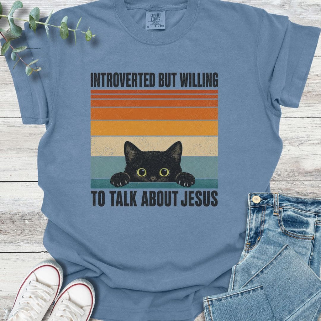 Introverted Cat T-shirt product image 5