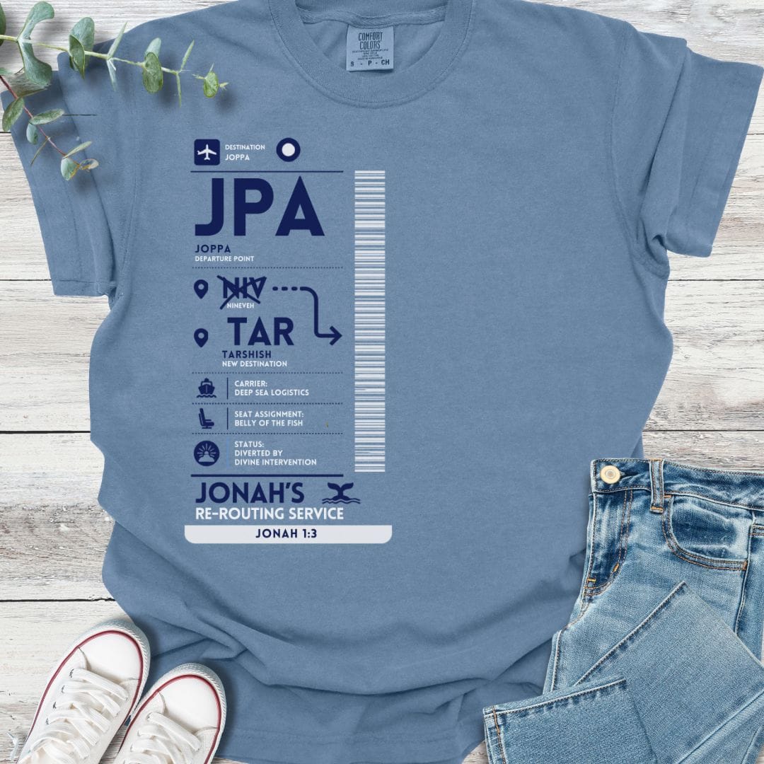 Jonah's Re-routing Service T-Shirt product image 4