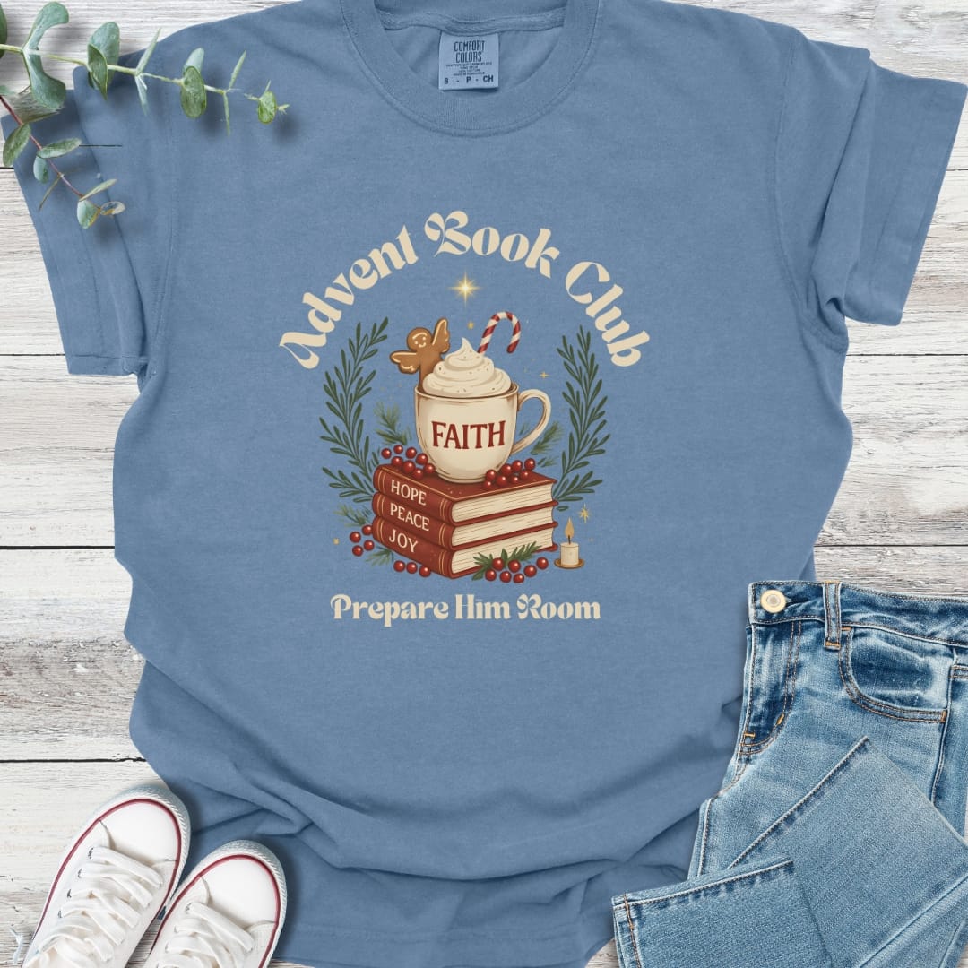 Advent Book Club T-shirt product image 6