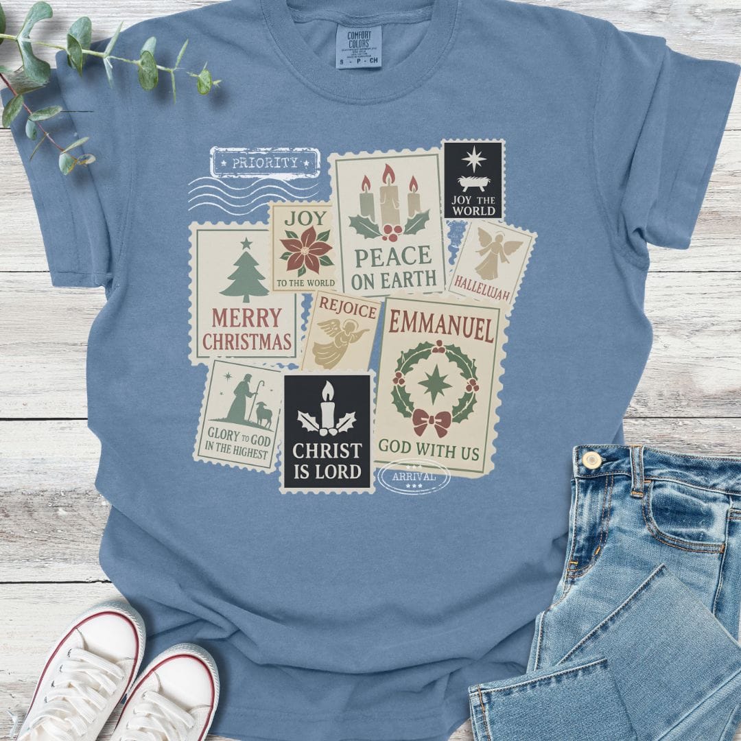 Christmas Stamps T-shirt product image 5