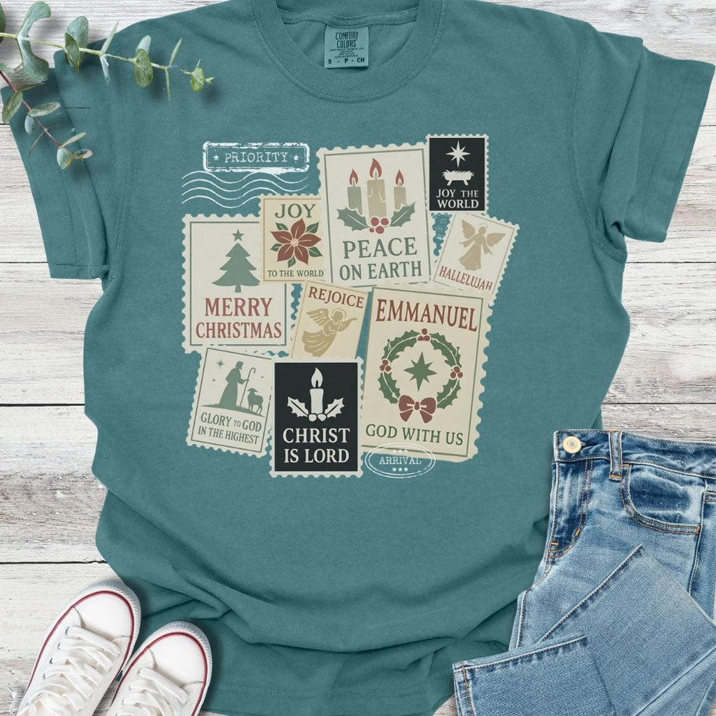 Christmas Stamps T-shirt product image 4