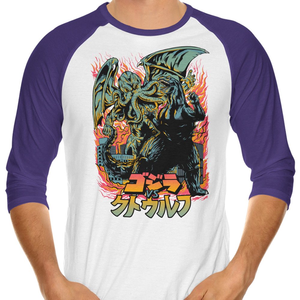 Clash of Gods - 3/4 Sleeve Raglan T-Shirt product image 4