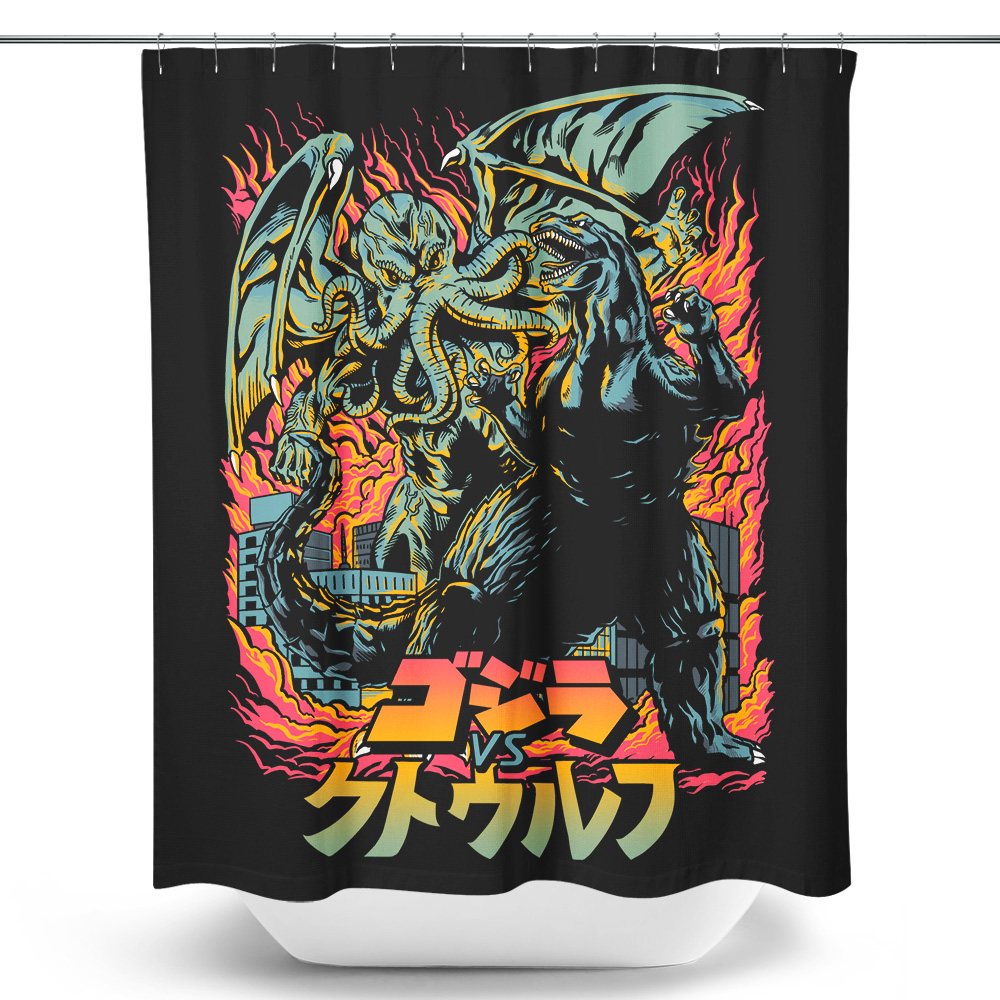 Clash of Gods - Shower Curtain