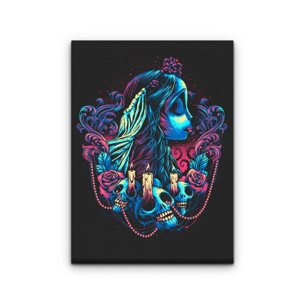 Colorful Bride - Canvas Print