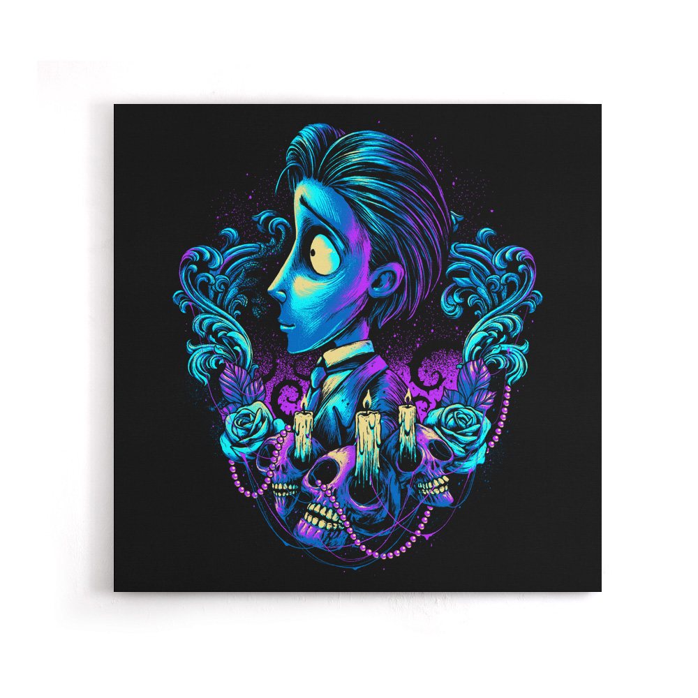 Colorful Groom - Canvas Print