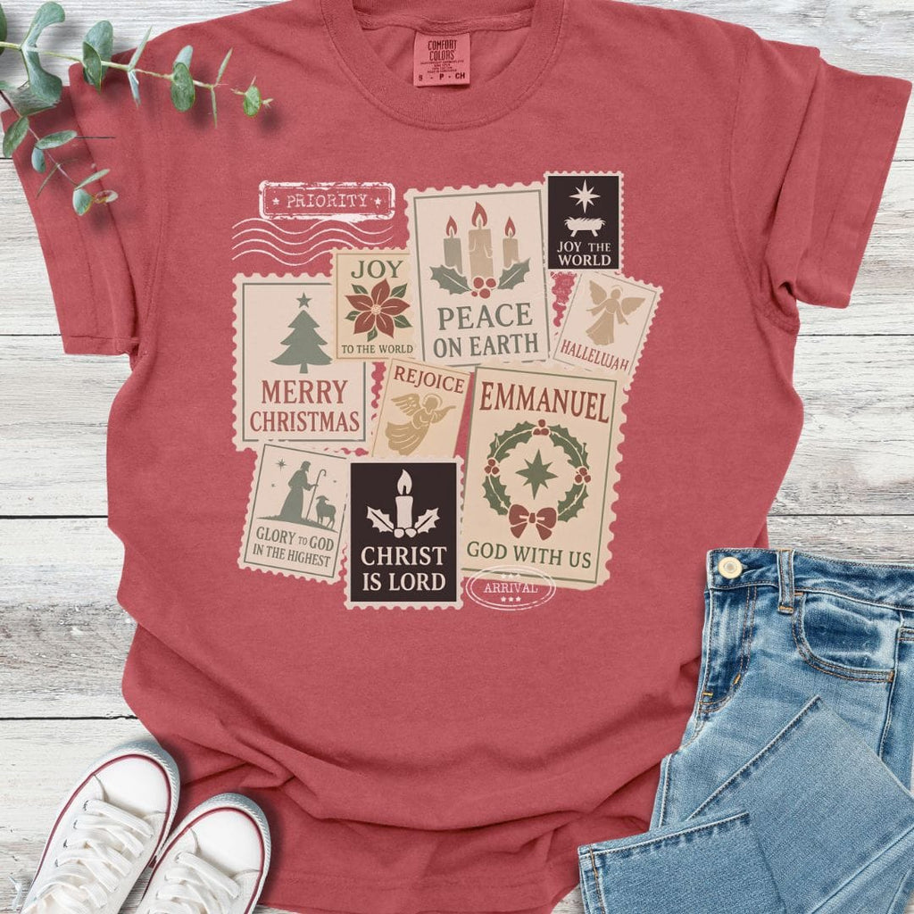 Christmas Stamps T-shirt product image 1