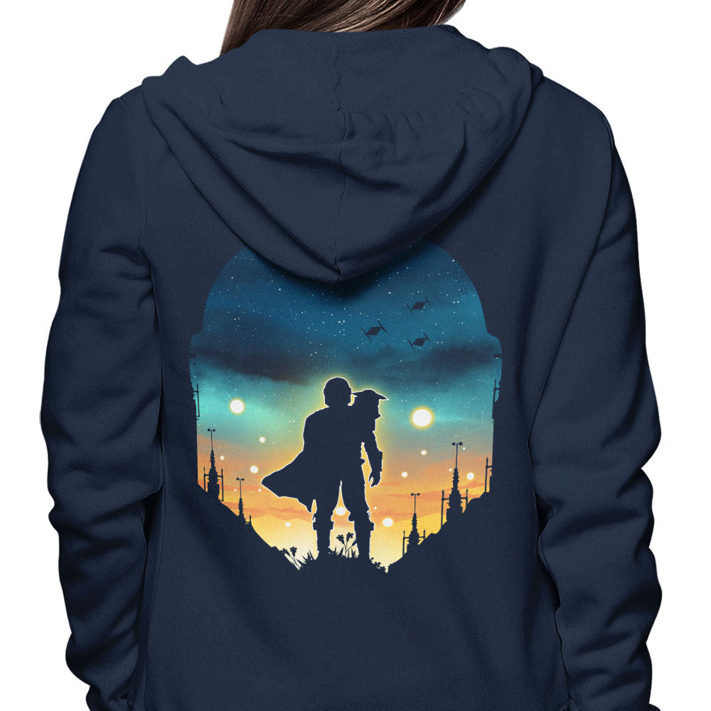 Djarin Sunset - Hoodie product image 3