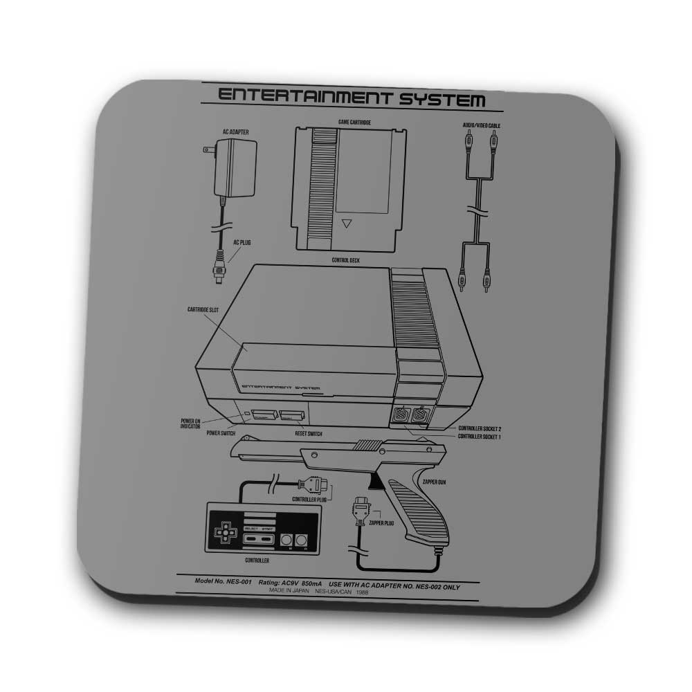 Entertainment System (Alt) - Coasters product image 1