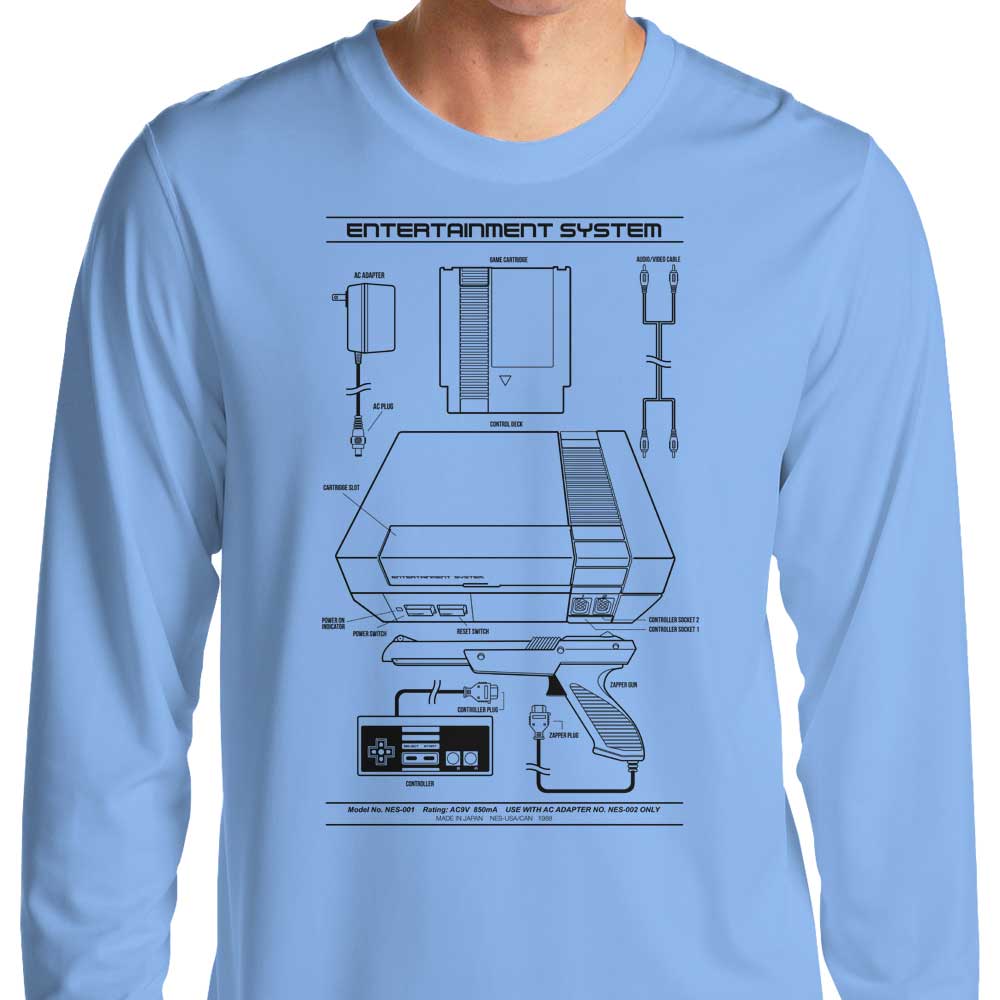 Entertainment System (Alt) - Long Sleeve T-Shirt product image 4