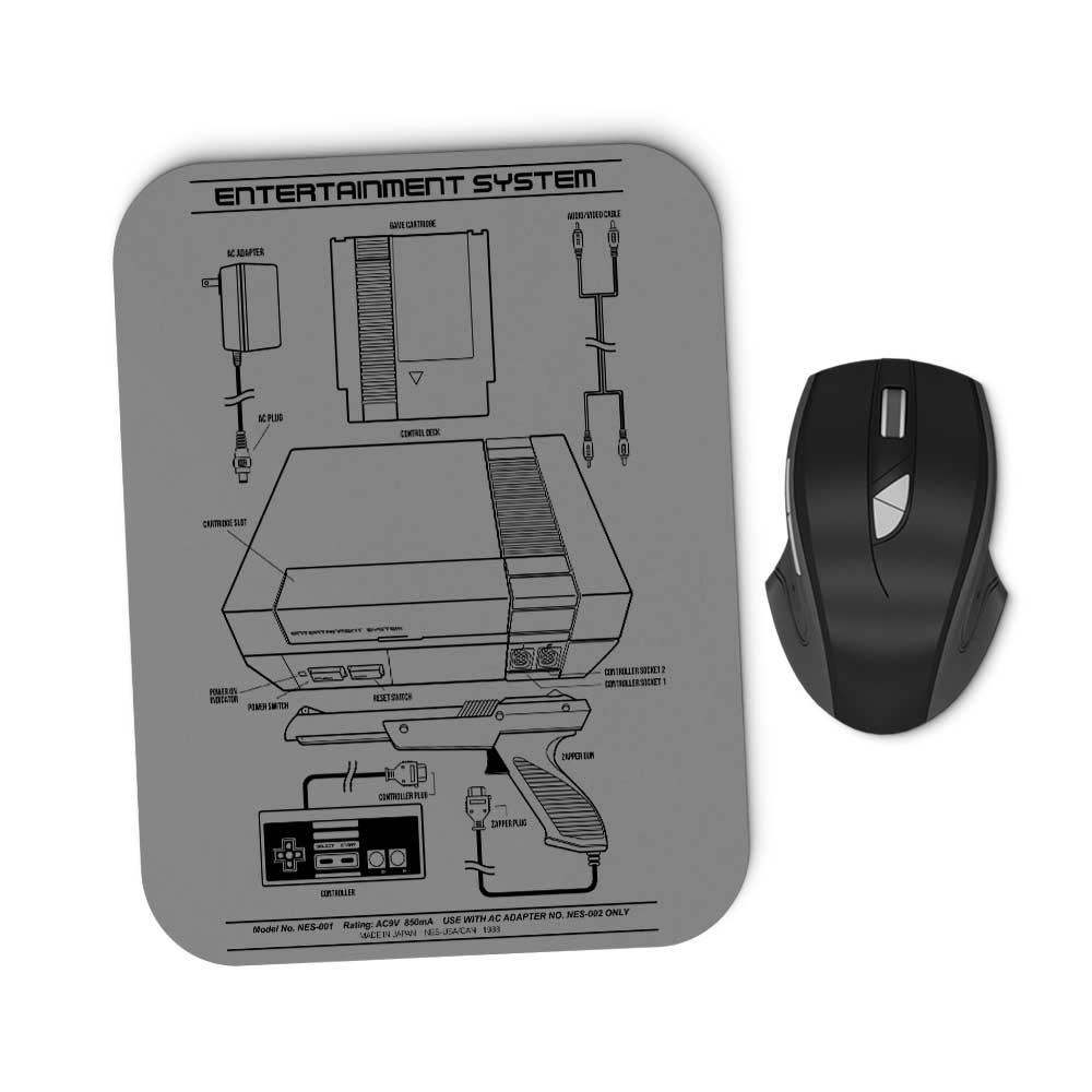 Entertainment System (Alt) - Mousepad product image 1