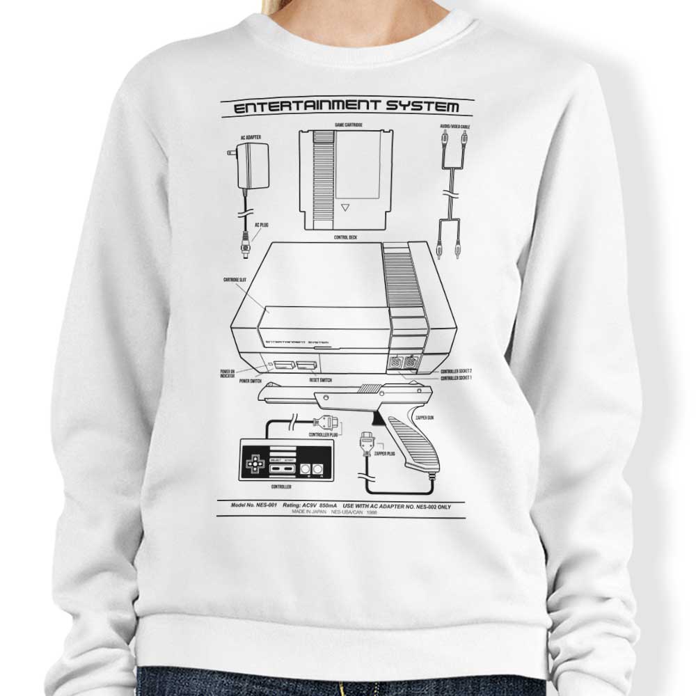 Entertainment System (Alt) - Sweatshirt product image 3