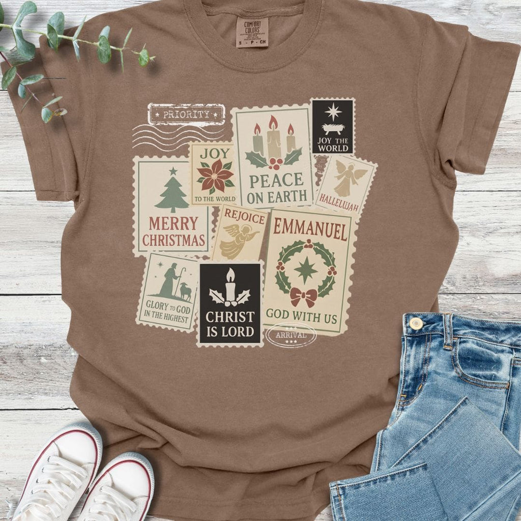 Christmas Stamps T-shirt product image 7