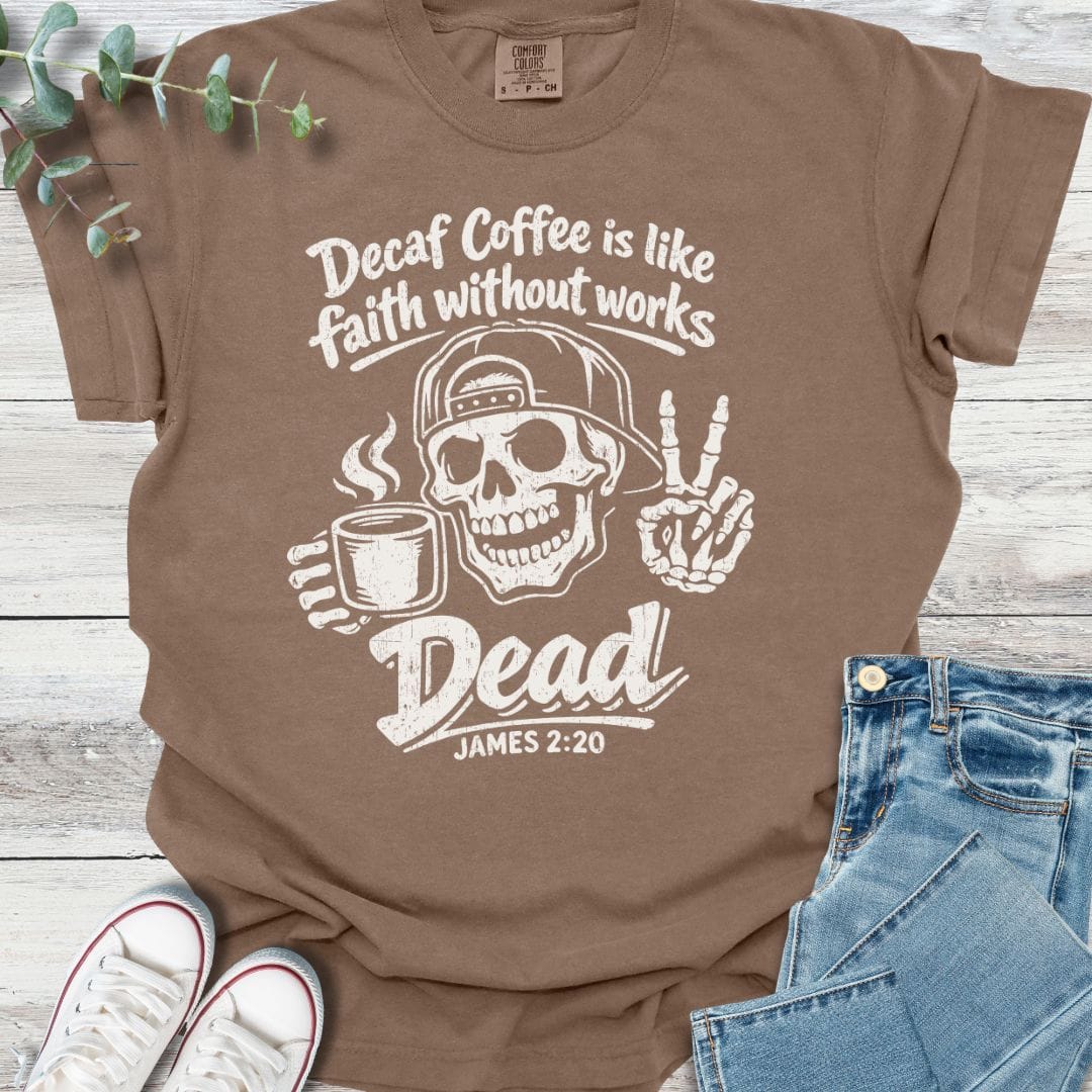 Dead As Decaf T-shirt product image 5