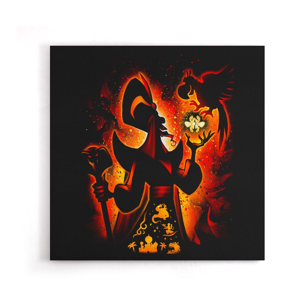 Evil Sorcerer - Canvas Print