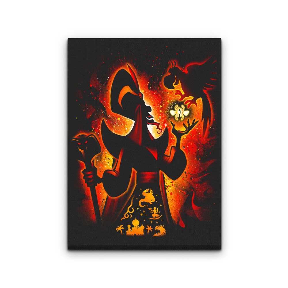 Evil Sorcerer - Canvas Print