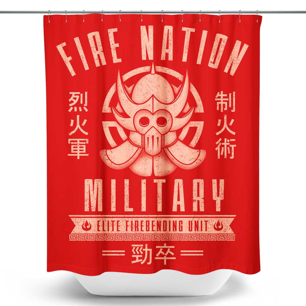 Fire is Fierce - Shower Curtain