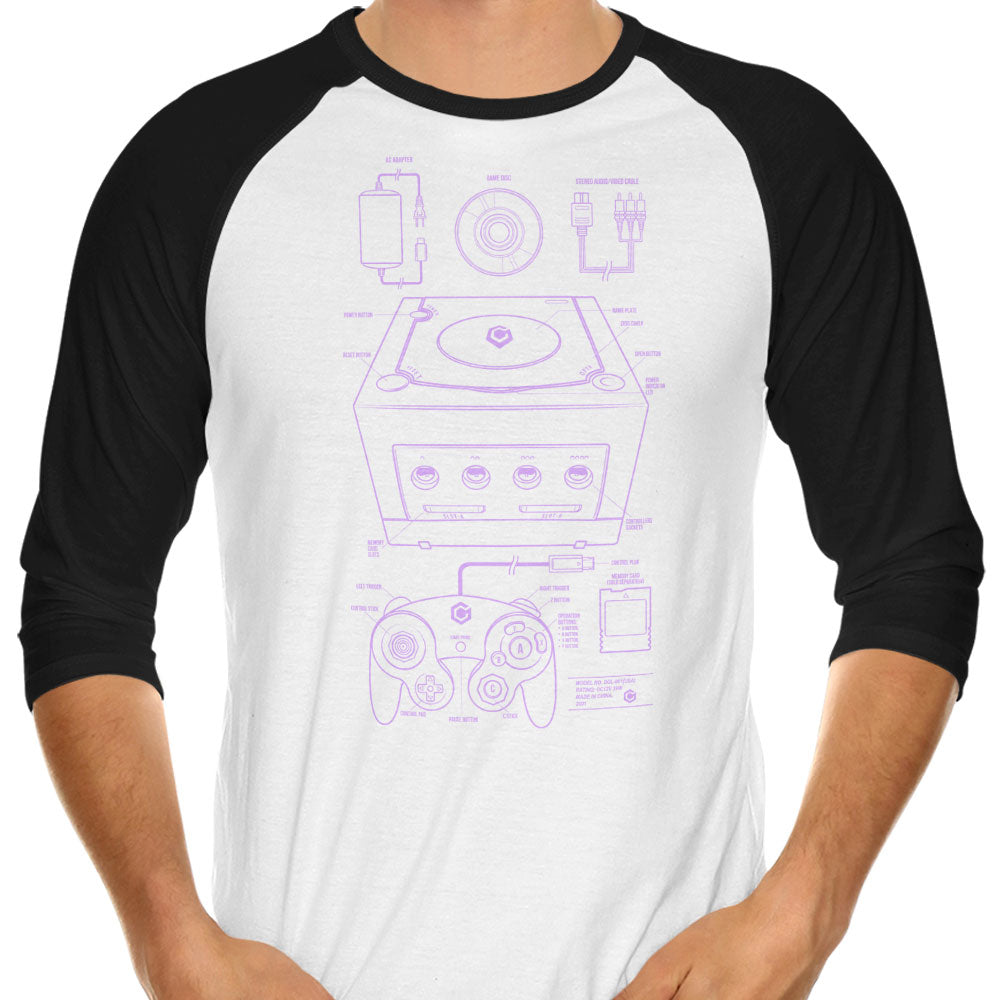 GC - 3/4 Sleeve Raglan T-Shirt product image 3