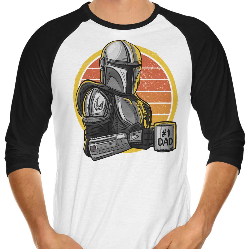 Galaxy's Best Dad - 3/4 Sleeve Raglan T-Shirt product image 1