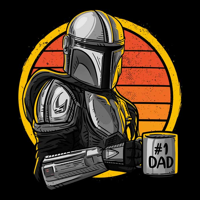 Galaxy's Best Dad - Sweatshirt product image 2