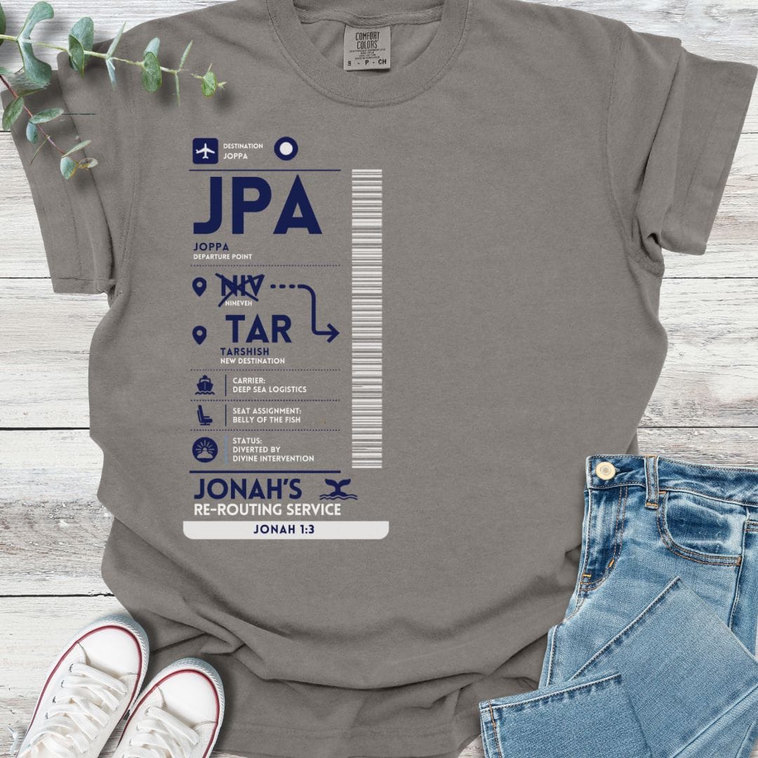 Jonah's Re-routing Service T-Shirt product image 6