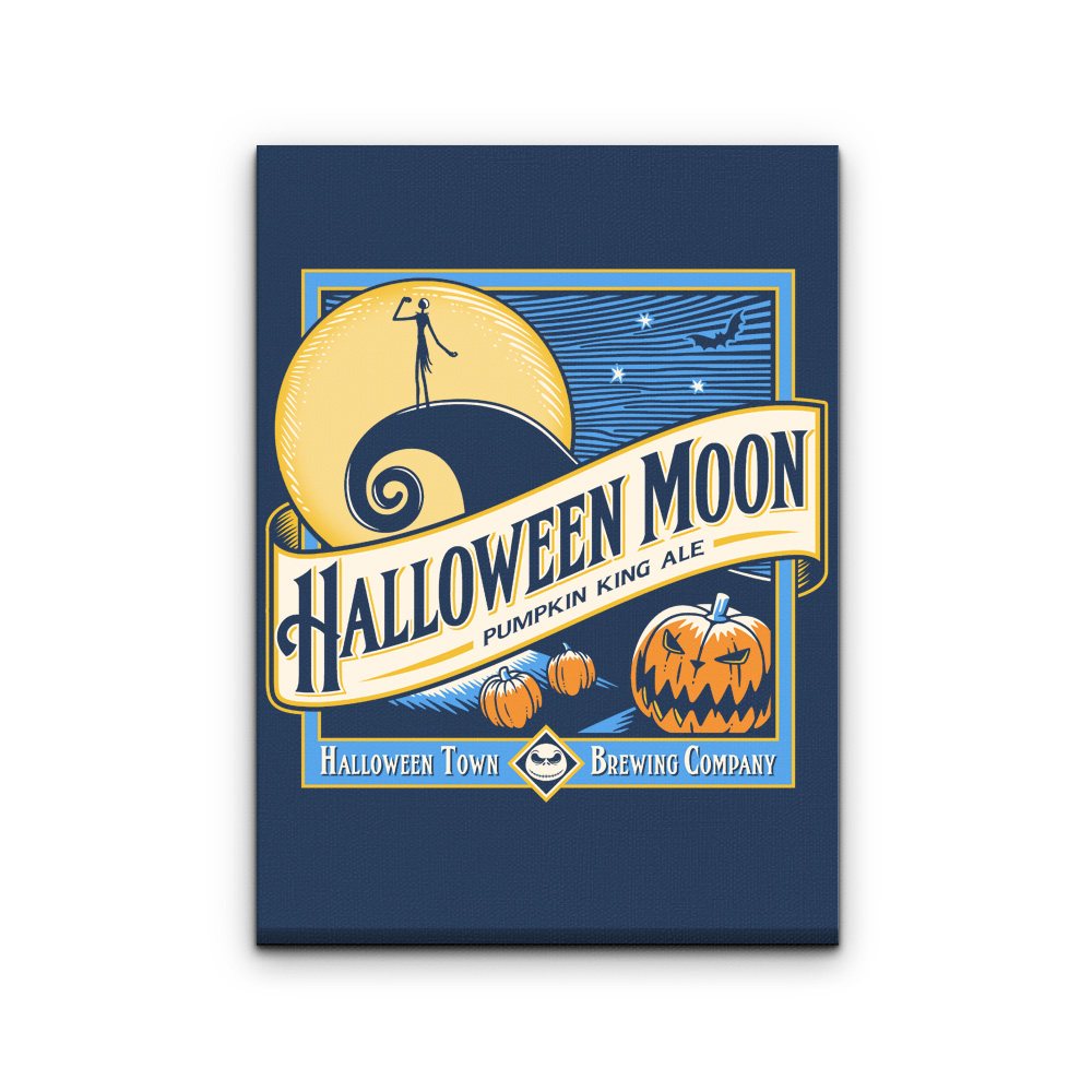 Halloween Moon - Canvas Print