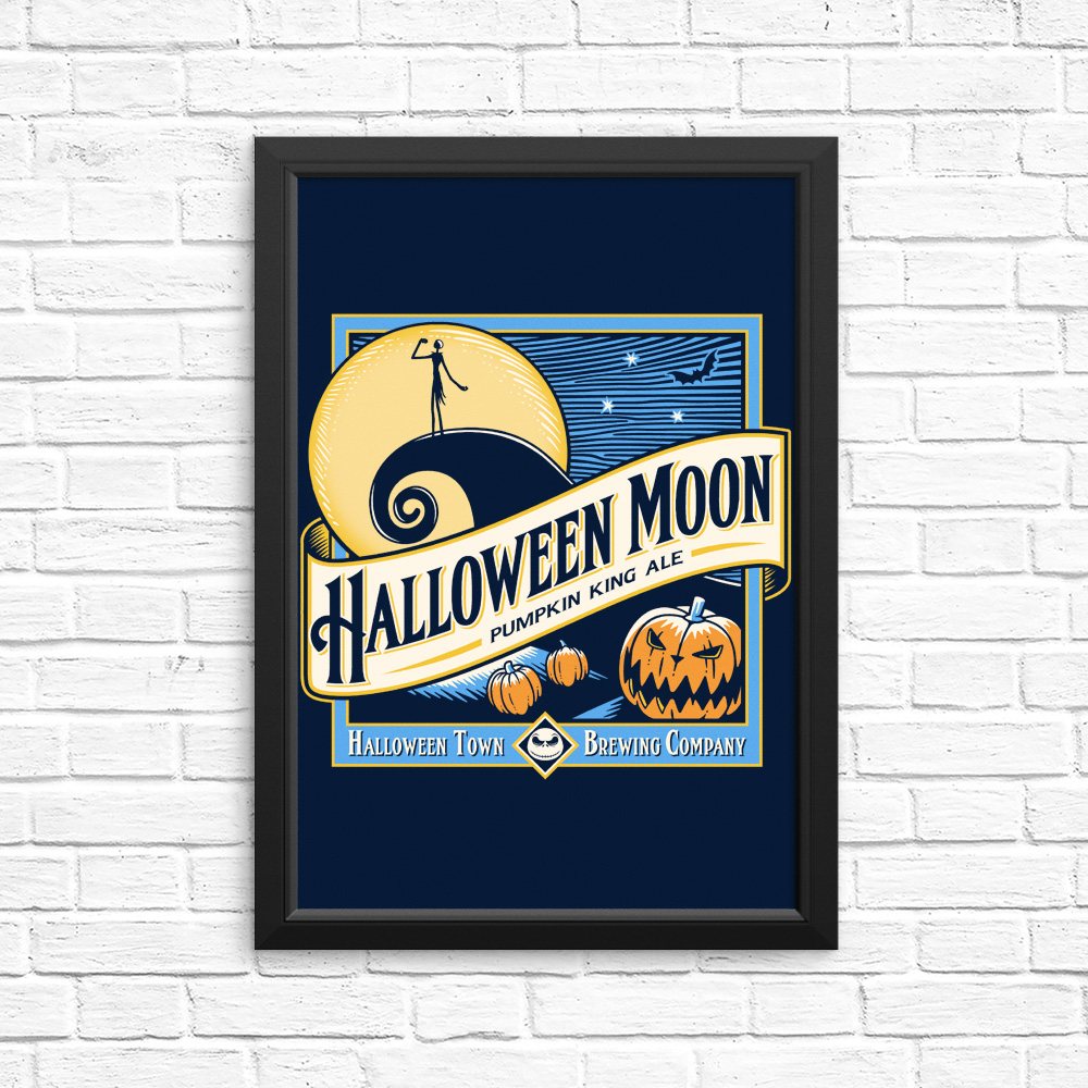 Halloween Moon - Posters & Prints