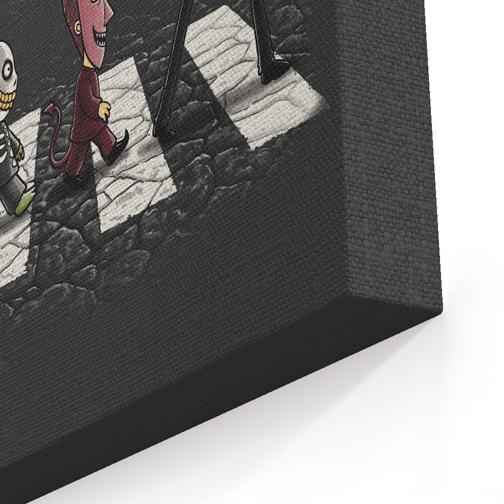 Halloween Road - Canvas Print
