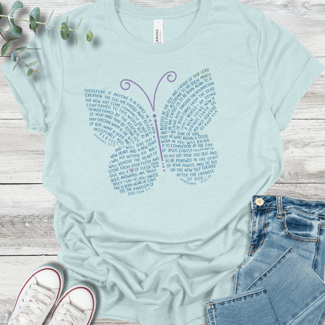 Scripture Butterfly T-Shirt product image 1