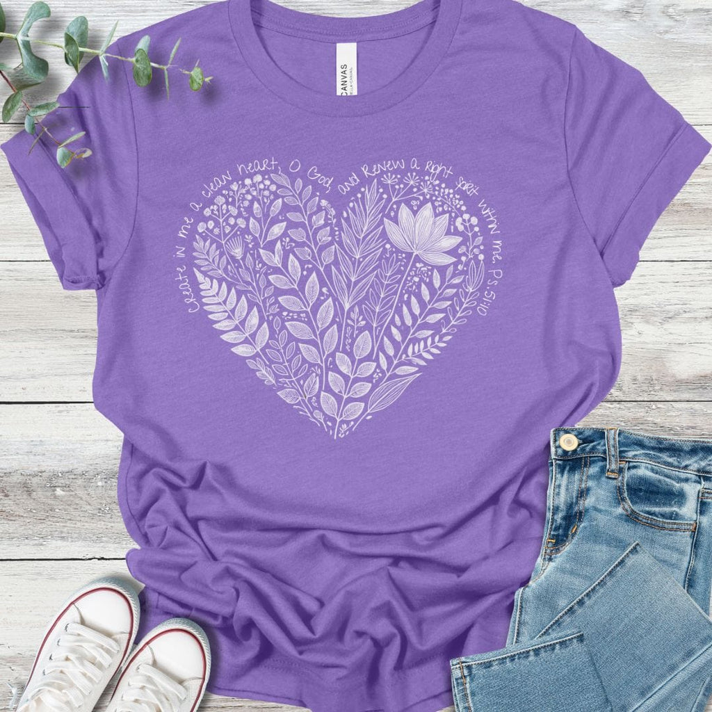 Floral Heart T-Shirt product image 6