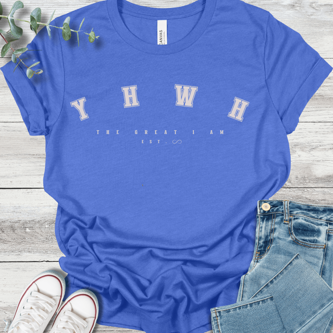 YHWH Varsity T-Shirt product image 4