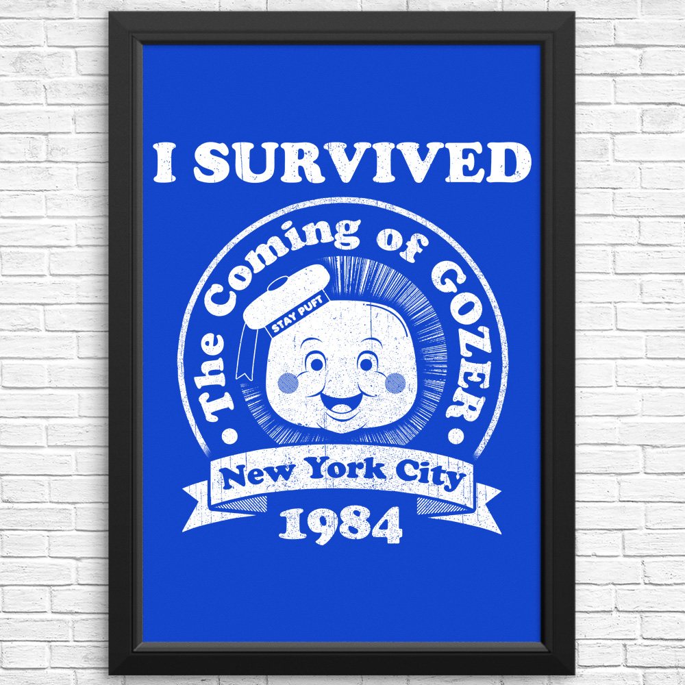 I Survived Gozer - Posters & Prints