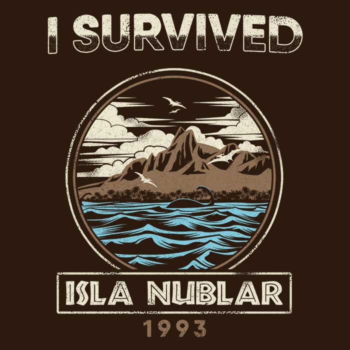 I Survived Isla Nublar - Long Sleeve T-Shirt product image 2