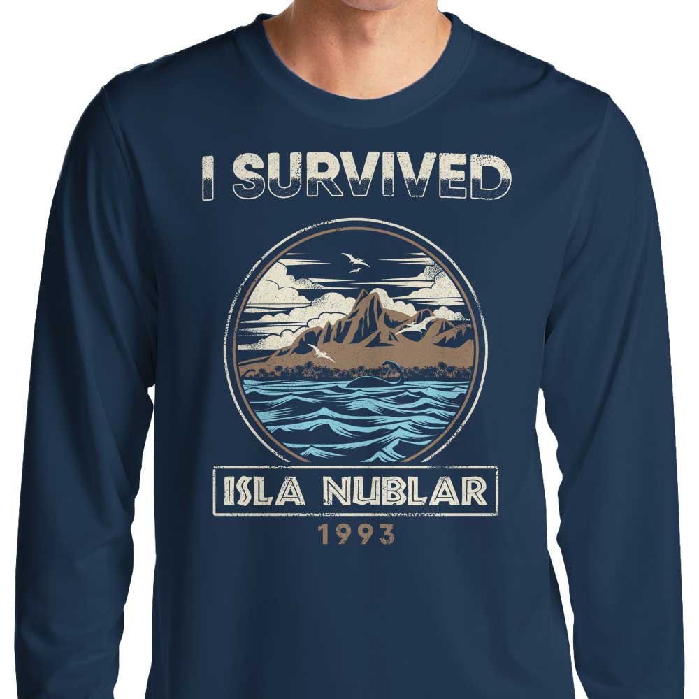 I Survived Isla Nublar - Long Sleeve T-Shirt product image 3
